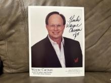 Wayne Carman signed photo