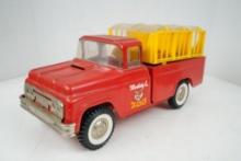 1960's Buddy L Traveling Zoo Truck with Seven Animals