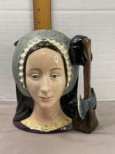 Vintage Royal Doulton Toby Character Jug Anne Boleyn