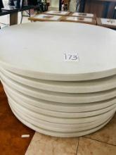13PC ROUND 60" DINING TABLES