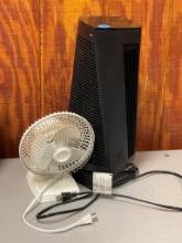 Combo Fan and Heater plus Desk Fan