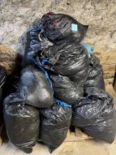Pallet of Bagged Unsorted Soft Goods