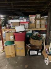 Huge Lot of Unsorted Christmas Decorations