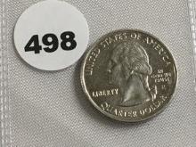 2000-P Idaho Quarter Filled B in Liberty ERROR
