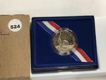 US Mint 1986-S United States Liberty 1886-1986 Half Dollar Proof Coin