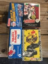 Lot of Victory & Topps Baseball Cards & Nascar Cards