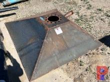 6' X 5' CATCH PAN FOR 9" FLANGE  16175