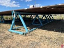 (2) 28' X 40" TRIANGLE PIPE RACKS NOTE: PIPE RACKS ARE BEING USED, CALL BEFORE PICKUP 15457