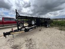 2011 ALBERTA FLARES 6" X 60'BI-FOLD FLARE STACK BUMPER PULL TRAILER