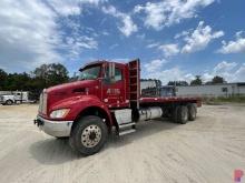 2012 KENWORTH T3 SERIES 6X6 DAYCAB FLATBED TRUCK