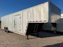 2018 HIGH COUNTRY CARGO, LLC 32'ENCLOSED T/A GOOSENECK TRAILER