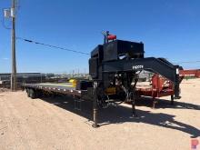 30'X 8'T/A GOOSENECK PIPE HANDLER TRAILER