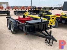 2008 TMP TRUCK & TRAILER 10'X 5'T/A BUMPER PULL BOP TRAILER