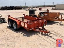 2010 BIG TEX 10'X 5'T/A BUMPER PULL BOP TRAILER