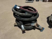 PALLET W: (3) 150 PSI SUCTION HOSES