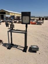 BARTON 10,000# CHART RECORDER & PRESSURE TEST STAND