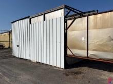 24'X 14'X 14'ENCLOSED PARTS WASHING BAY