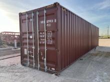 40'X 8'X 9'STORAGE CONTAINER W/ CONTENTS