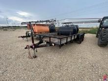 2011 PARKER 16'T/A BP PORTABLE WATER TRAILER