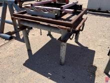 4â€™L X 4â€™W X 3â€™H METAL WORK TABLE