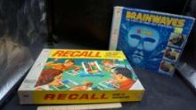 2 Games - Recall & Brainwaves