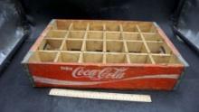 Wooden Coca-Cola Caddy