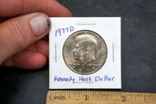 1977 D Kennedy Half Dollar