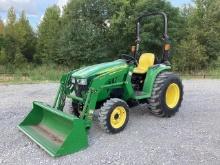 John Deere 3038E Tractor W/ JD 300E Loader