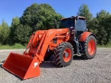 Kubota M7-132 Tractor W/ Kubota LM2605 Tractor