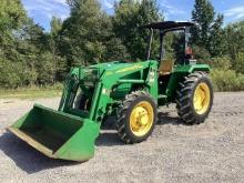 John Deere 5055E Tractor W/ JD 553 Loader