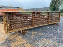 (10) 24 Foot Free Standing Panels - 1 Gate