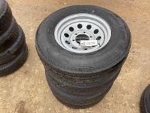 (NEW) 225/75R15 Tires and Rims x4