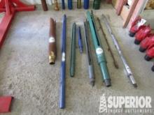 (5-192) (8) Various Size Wire Rope Spears