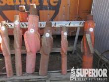 (5) Spiral Welded Blade Stabilizers, Approx 6-1/4"