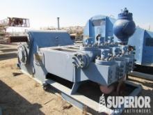 NATIONAL 10-P-130 1300HP Triplex Mud Pump w/ Forge