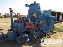 NATIONAL 9-P-100 1000HP Triplex Mud Pump w/ Forged