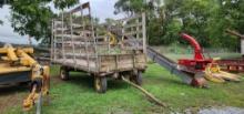 Wooden Hay Wagon