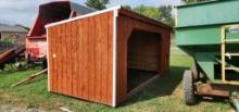 New 8x20 Run In Shed w/Tack Room