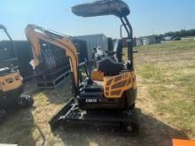 Erie Industries EM15 Mini Excavator 13.5 Gas Engine Pilot Controls