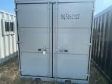 7x12 Storage Container with side door & Window