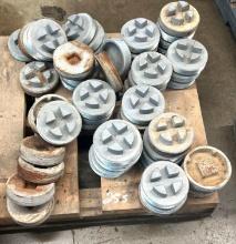 Pallet of Threaded Gas Line Plugs