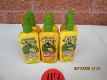 6-6oz Bottles Swamp Gator Insect Repellent