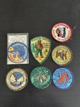 Vintage Lot of 1960's National Park, Etc. Souvenir Patches