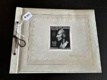 Post-WWII Photo Album of German SS Leader Heydrich Photos.