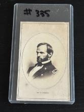 Civil War General W.T. Sherman CdV Photo.