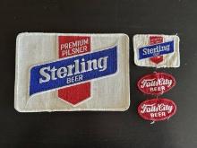 Antique Beer Company Employee Work Clothes Patches