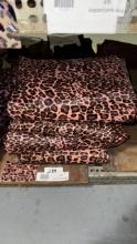 Pink Leopard Leather
