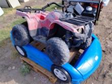 Battery Powered ATV, Car Bed