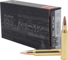 Hornady 80267 Black Target 223 Rem 75 gr Hollow Point BoatTail Match HPBTM 20 Per Box