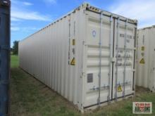 2024 40' Cargo Shipping Container, Rear Doors, One Trip Use Container External Length: 40', External